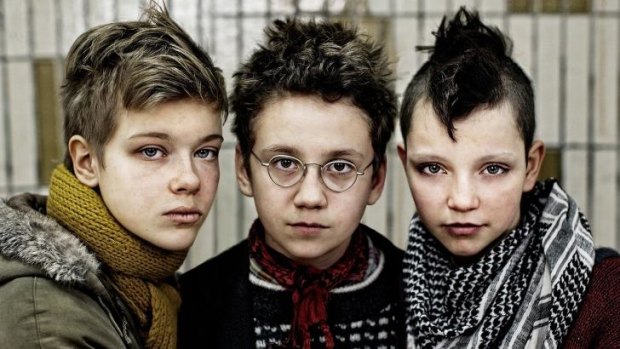 Mira Barkhammar, Mira Grosin and Liv LeMoyne play three school friends who start a punk band long after it has ceased to be fashionable in Lukas Moodysson's We Are The Best!