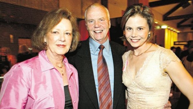 Janelle and Anthony Kidman with their daughter, Antonia.