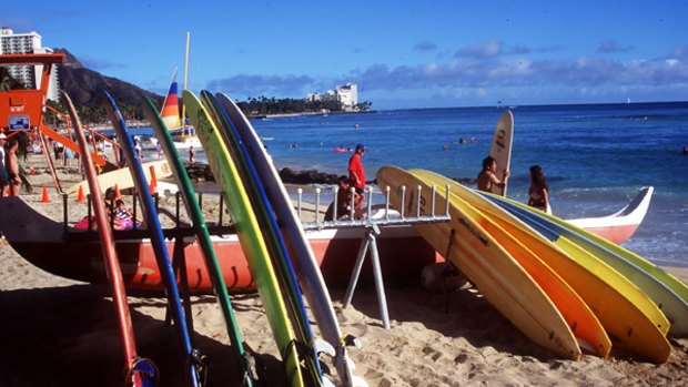 Summer lovin' ... Honolulu's surf scene.