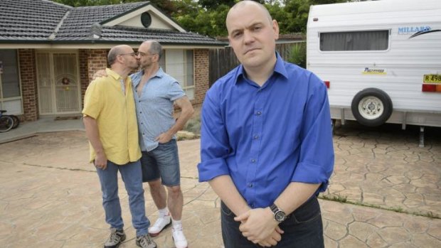 Facing the issues. <I>Living with the Enemy</I> sees a gay couple swapping homes with an Anglican Minister.