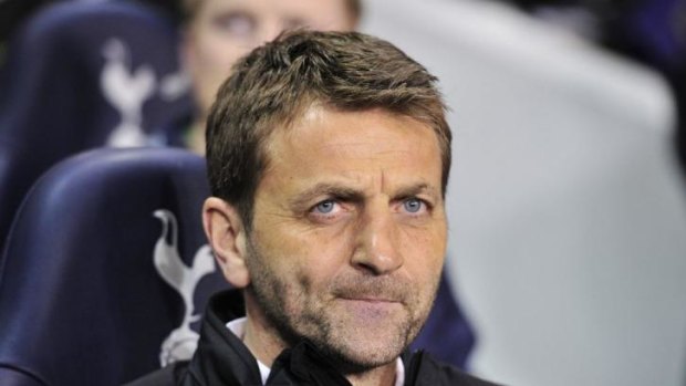 Shown the door: Tim Sherwood has been sacked by Spurs despite guiding his old club into Europe ahead of Manchester United..