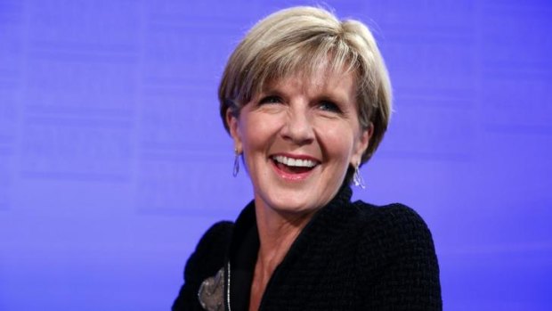 Level with PM: Julie Bishop's approval as preferred Liberal leader has nearly doubled in five months.