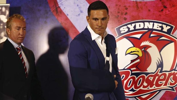 SIgned for the Roosters ... Sonny Bill Williams.