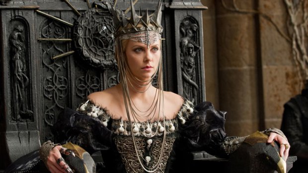 Charlize Theron's evil queen is driven by a fear of ageing and loss of her looks in <i>Snow White and the Huntsman</i>.