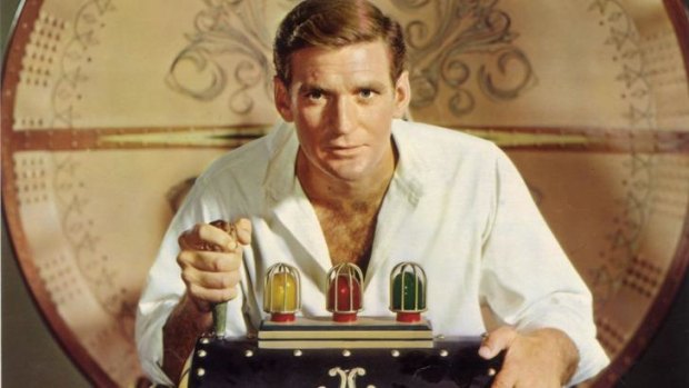 Rod Taylor in 1960 movie <I>The Time Machine</I>. 
