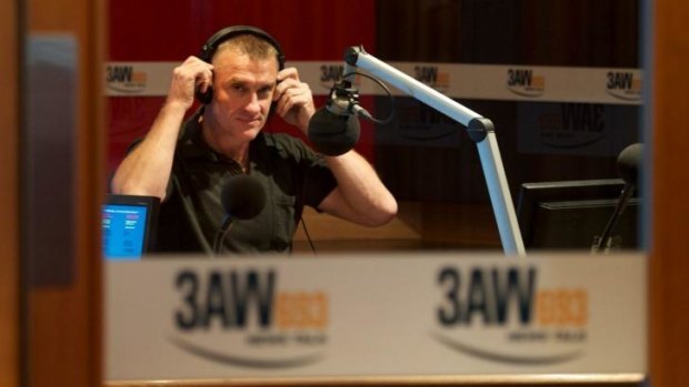 Tuning out: 3AW's Tom Elliott has fallen from first to fourth in the latest GfK survey.