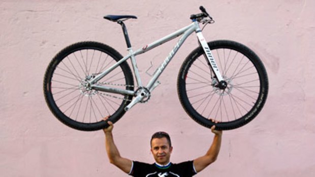 Spot on ... weight weenies, including Bill Kaloudis, are driven to create faster, lighter bikes.