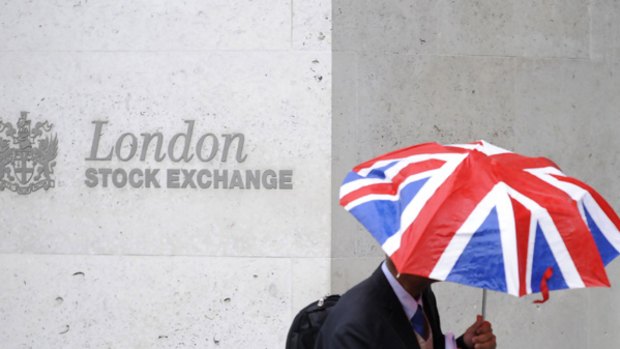 Financial storm: Britons are getting deeper into the red.