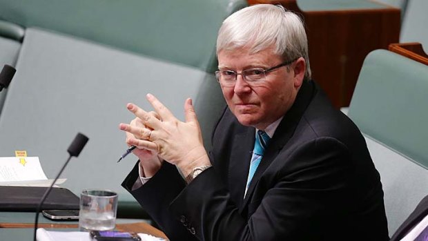 Prime Minister Kevin Rudd.