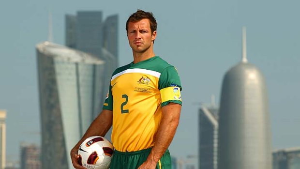 Standing tall: Veteran Socceroo Lucas Neill has signed with UAE team Al Jazira.