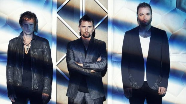 (From left) Dominic Howard, Matt Bellamy and Chris Wolstenholme redefine Muse's supermassive sound on<i> The 2nd Law. </i>
