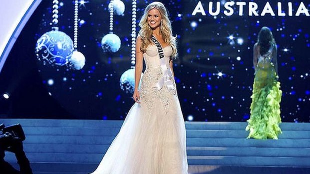 Perth model Renae Ayris placed fourth in the 2012 Miss Universe final in Las Vegas