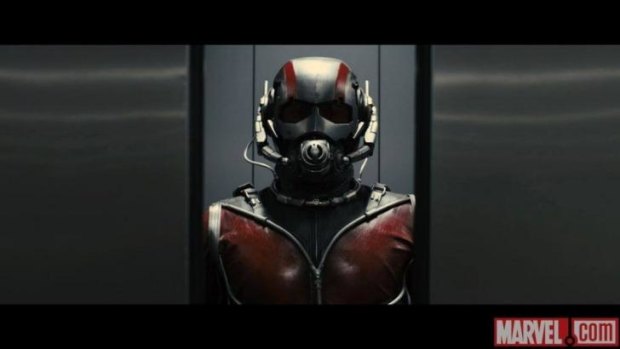Artwork of <i>Ant-Man</i> from Marvel's Studios until creative differences put an end to the movie.