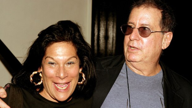 Former Ramones manager, Linda Stein, and producer Danny Fields (right) in 2004.