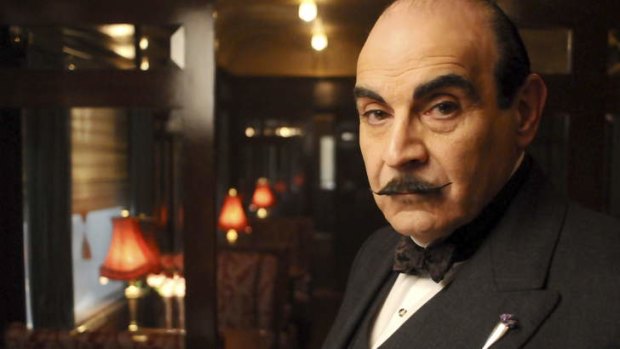 The little grey cells are nothing to mock ... David Suchet as Hercule Poirot.