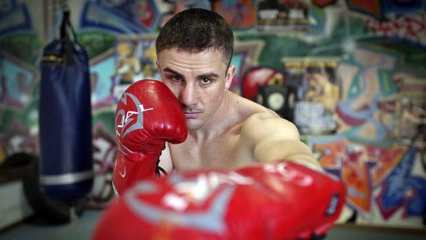 Out of the shadows &#8230; Joel Brunker's focus is to fight on the Geale-Mundine undercard in January.