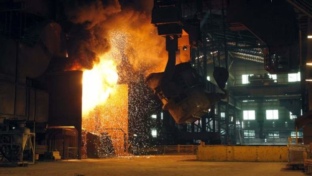 Warmer climes: Troubles may ease for steel makers.