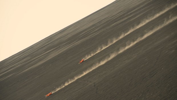 Volcanic boarding down Nicaragua's Cerro Negro is fast and furious.