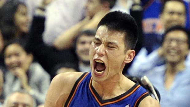 Roar of approval ... Jeremy Lin has taken the NBA by storm.