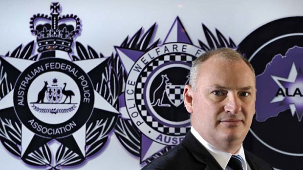 'Corruption puts at risk the safety ... of our members.': Federal Police Association National President Jon Hunt-Sharman.