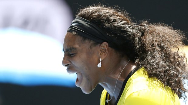 Serena Williams ramped up the power to beat Maria Sharapova for the 18th time. 