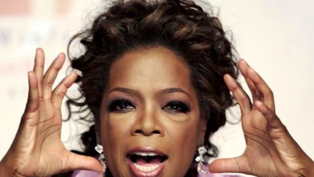 Oprah Winfrey in January this year.