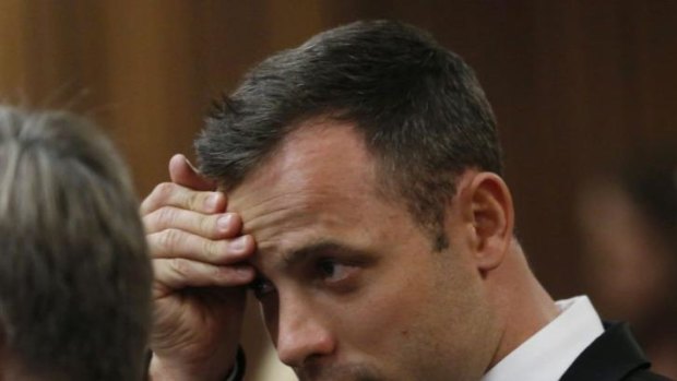 'I got such a fright': a security guard told the court of seeing Oscar Pistorius carrying the body of his girlfriend Reeva Steenkamp.