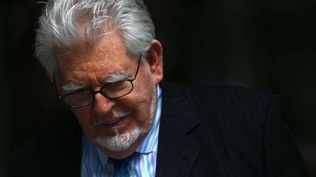 Rolf Harris: a woman told a court that she saw his "dark side".
