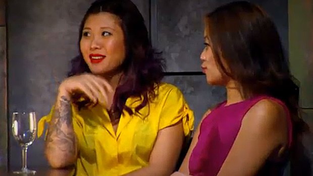 Catty comments from the gallery ... Ashlee and Sophia are described as genuinely 'nasty' people on the show.