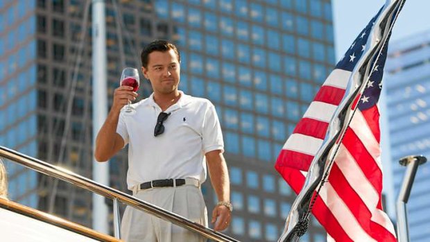 Jordan Belfort, as played by Leonardo DiCaprio in "The Wolf of Wall Street".