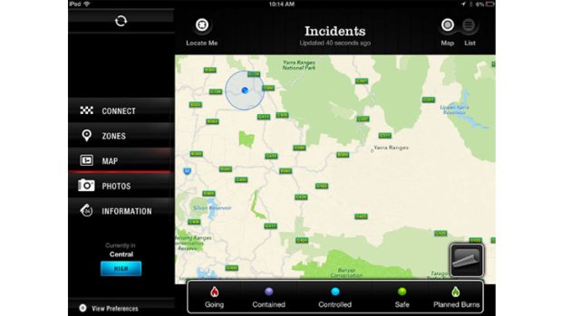 A screenshot of the FireReady app.