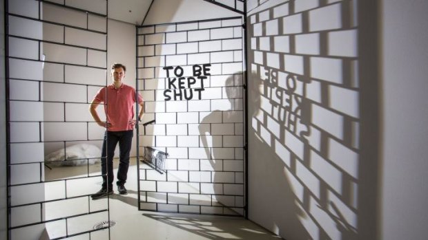 Ask no question: David Shrigley says there is no back story to his work.
