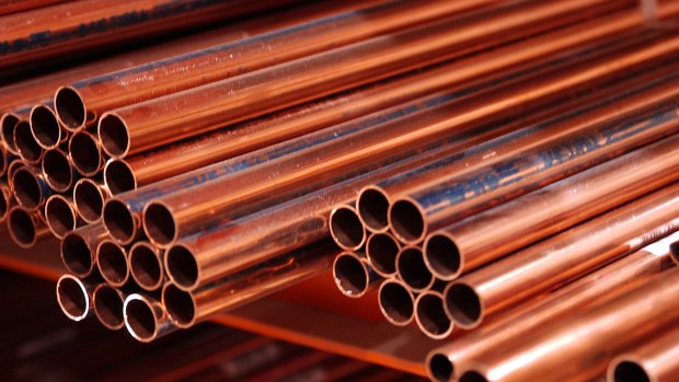 Copper cables and piping, which can be stripped and their metal sold, are a common target of thieves. 