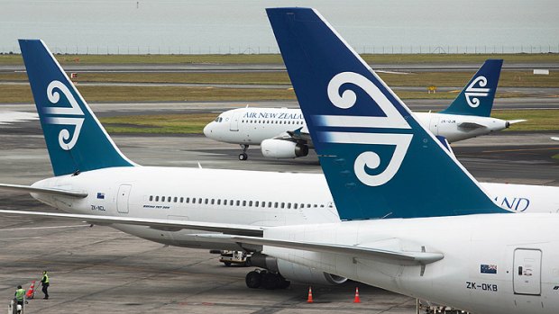 Flying high: Air Zealand says it is on target to surpass its earnings from last financial year.