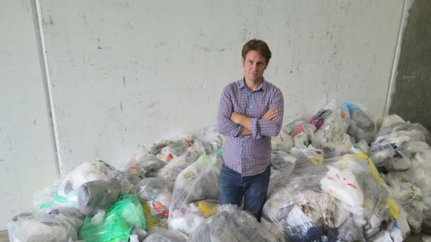 'I'm still looking for ways to make people laugh': Craig Reucassel in <i>War on Waste</I>.