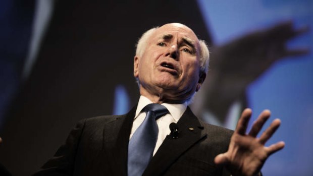 Former Prime Minister John Howard told the Global Warming Policy Foundation, a group of UK climate change sceptics, a global agreement on climate change action is unlikely.