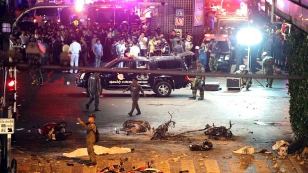 An attack on a shrine in central Bangkok in August 2015  killed 20 people and injured more than 120.