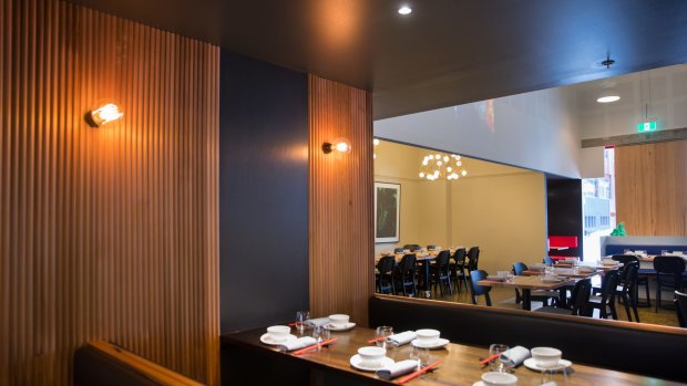 Annam restaurant offers a private room and excellent booths.
