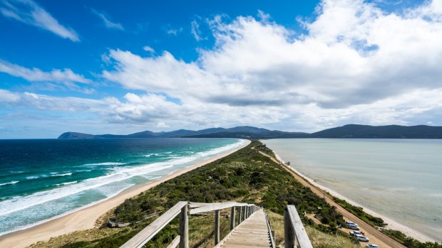 The Neck in Bruny Island.