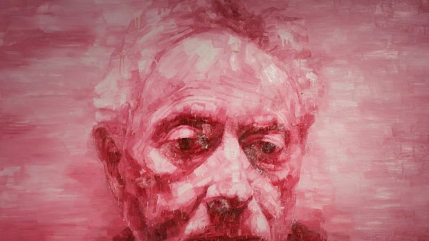 Portrait of John Coetzee, one of the 41 Archibald finalists.