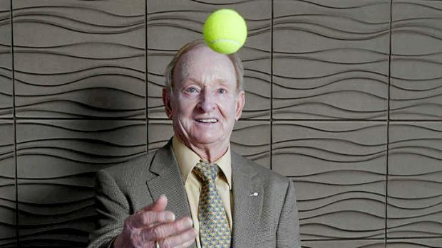 Consummate professional: Australian tennis legend Rod Laver.