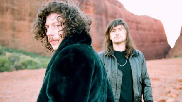 Adam Hyde and Reuben Styles from Peking Duk will perform at Lollapalooza.