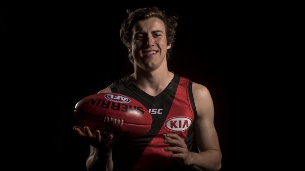One of a kind: Andrew McGrath of the Essendon Football Club.