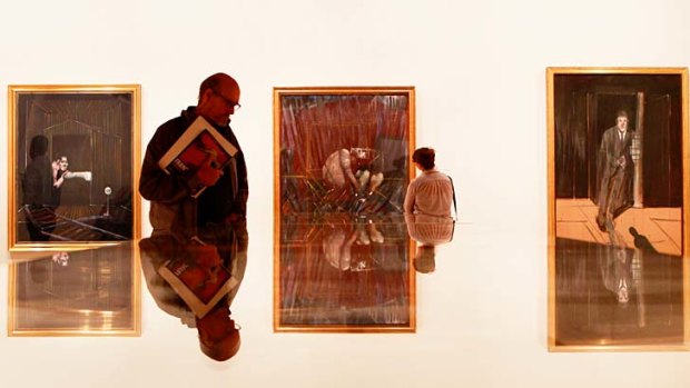 Crackling with life &#8230; the exhibition of works by Francis Bacon, now open at the Art Gallery of NSW, highlights the ferocious energy the artist instilled into his faces and figures.
