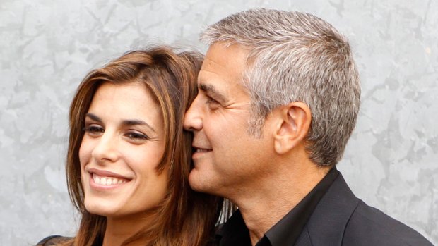 George Clooney and girlfriend Elisabetta Canalis have been listed to appear in the trial of Silvio Berlusconi.
