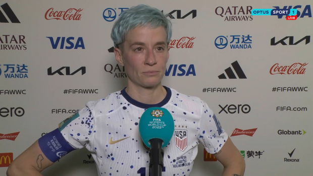 Rapinoe's awkward interview