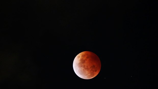 The Blood Moon in October 2014. 