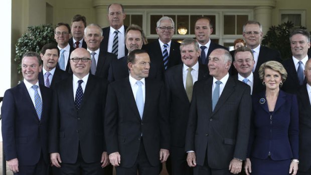 One-woman cabinet: PM Tony Abbott has announced he will take  personal responsibility for women's issues.