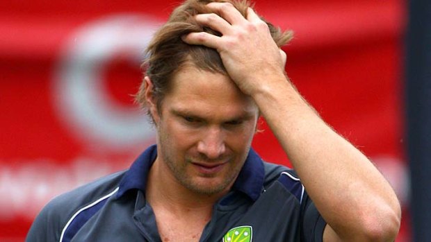 Frequent flyer: Shane Watson has had a busy week but now he is back in the Australian Test team.