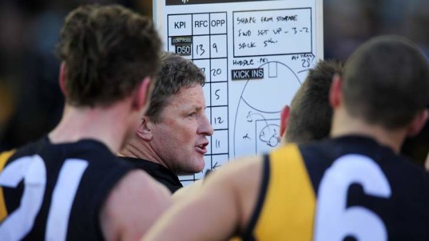 Damien Hardwick said he thought the trial had been worthwhile, but did not think there was much wrong with the game's aesthetics.